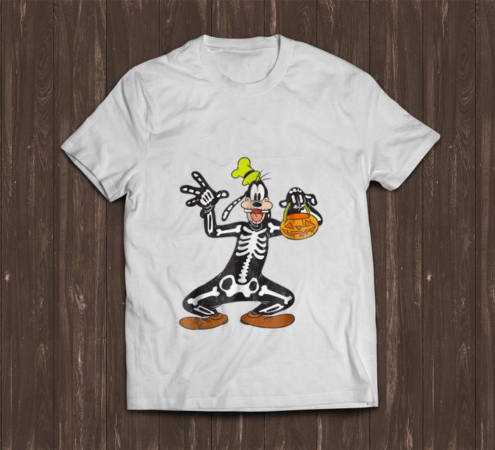 Original Disney Goofy Skeleton Halloween shirt 1 - Original Disney Goofy Skeleton Halloween shirt