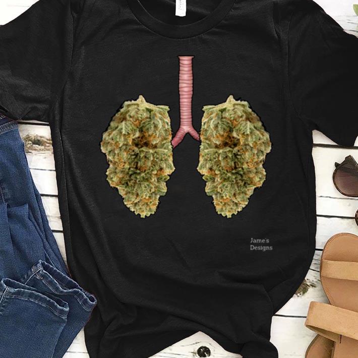 Original Lungs Marijuana Cannabis Buds shirt 1 - Original Lungs Marijuana Cannabis Buds shirt
