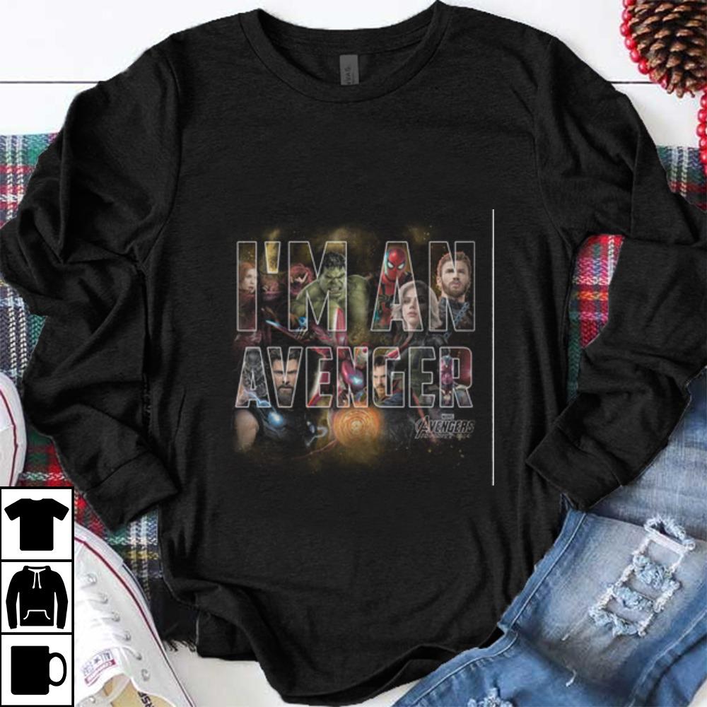 Original Marvel Avengers Infinity War I Am An Avenger shirt 1 - Original Marvel Avengers Infinity War I Am An Avenger shirt