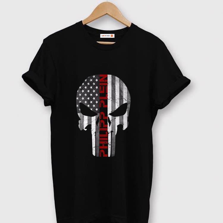 Original Philipp Plein Skull Rhinestones American shirt 1 - Original Philipp Plein Skull Rhinestones American shirt