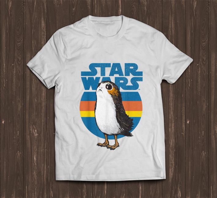 Original Star Wars Last Jedi Porg Retro shirt 1 - Original Star Wars Last Jedi Porg Retro shirt