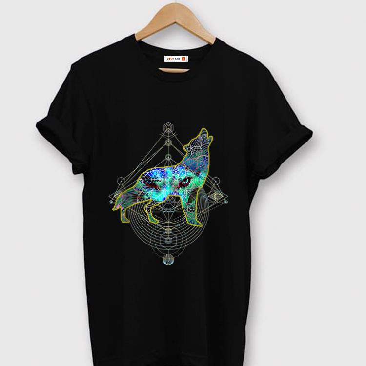 Original Wolf Eye Geometric Mandala Pattern shirt 1 - Original Wolf Eye Geometric Mandala Pattern shirt