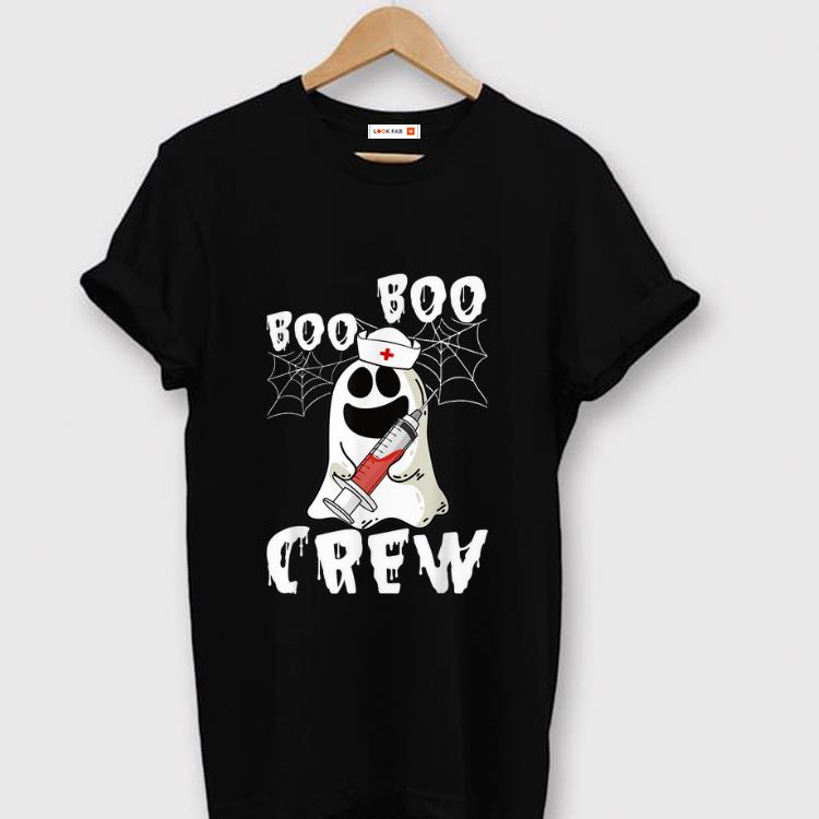 Premium Boo Boo Crew Nurse Ghost Halloween shirt 1 - Premium Boo Boo Crew Nurse Ghost Halloween shirt