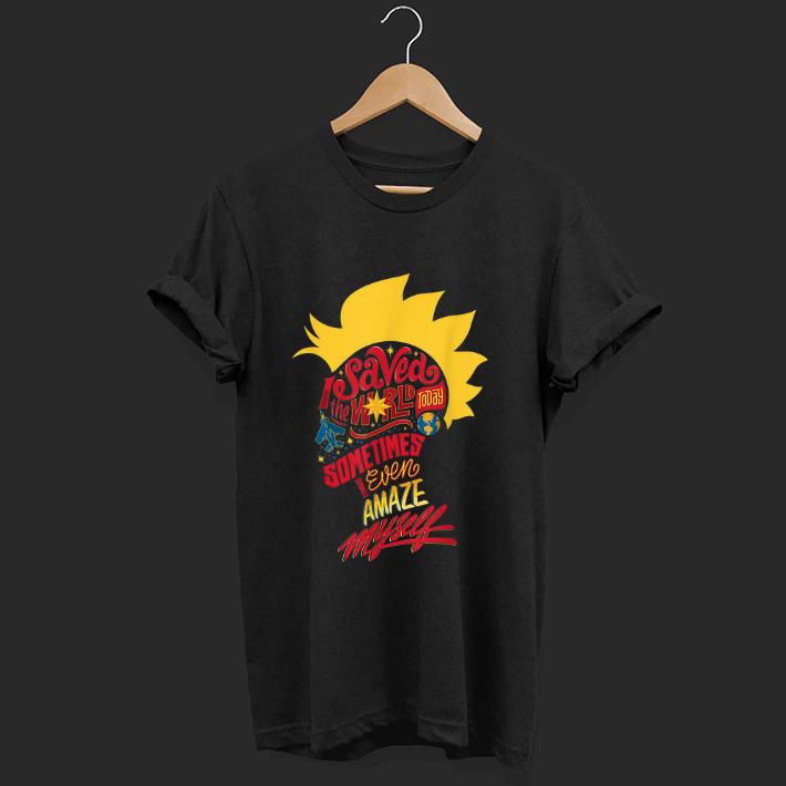 Premium Captain Marvel Mohawk I Saved The World Today shirt 1 - Premium Captain Marvel Mohawk I Saved The World Today shirt