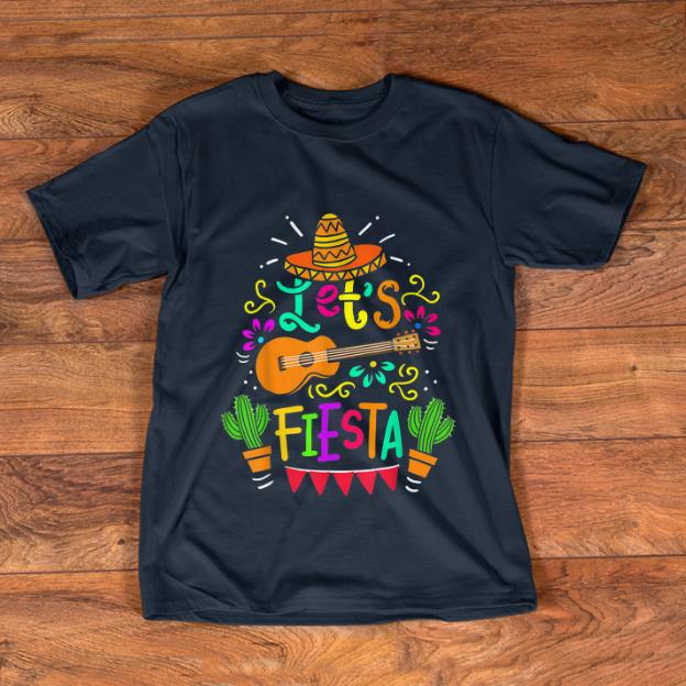 Premium Cinco De Mayo Let s Fiesta Guitar Cactus shirt 1 - Premium Cinco De Mayo Let's Fiesta Guitar Cactus shirt