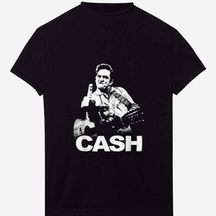 Premium Johnny Cash Flipping The Bird shirt 1 - Premium Johnny Cash Flipping The Bird shirt