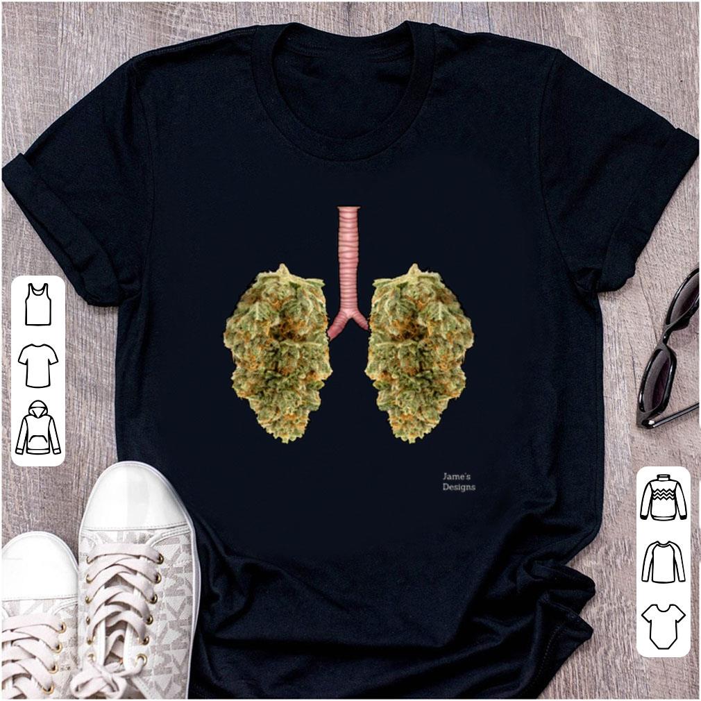 Premium Lungs Marijuana Cannabis Buds shirt 1 - Premium Lungs Marijuana Cannabis Buds shirt