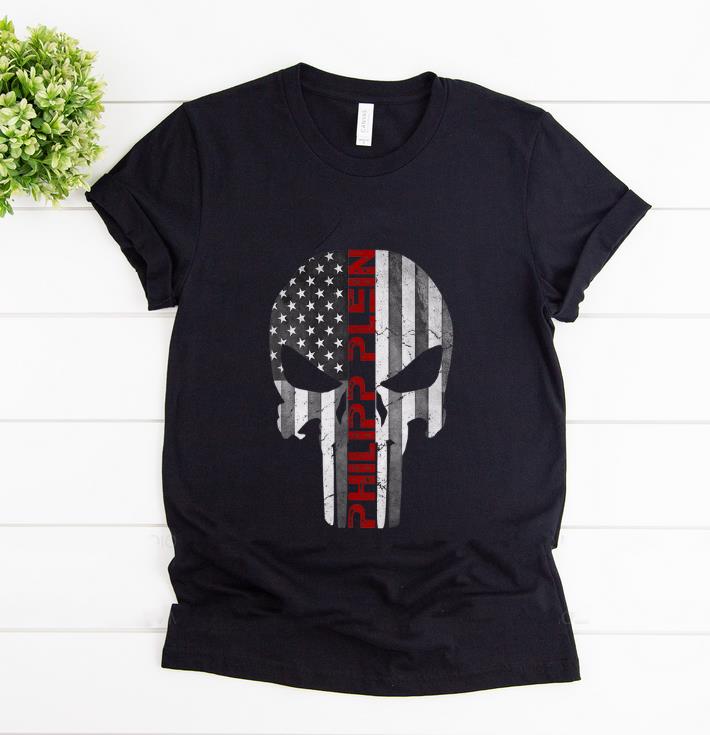 Premium Philipp Plein Skull Rhinestones American shirt 1 - Premium Philipp Plein Skull Rhinestones American shirt