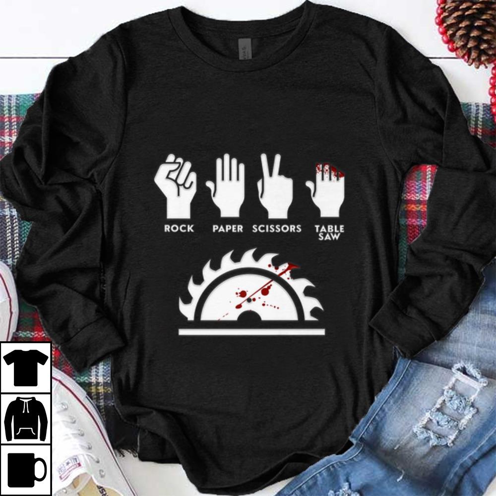 Premium Rock Paper Scissors Table Saw Carpenter shirt 1 - Premium Rock Paper Scissors Table Saw Carpenter shirt