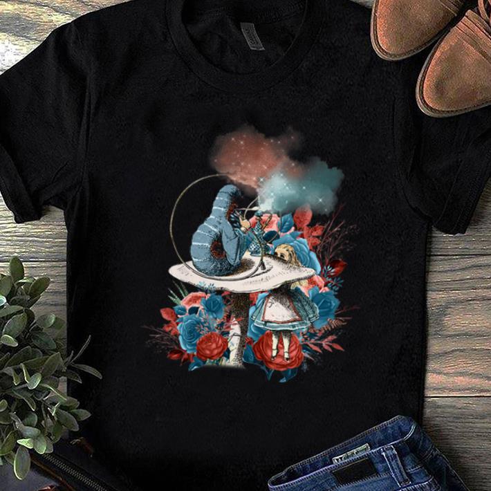 Pretty Alice Wonderland Caterpillar Flower Bouquet shirt 1 - Pretty Alice Wonderland Caterpillar Flower Bouquet shirt