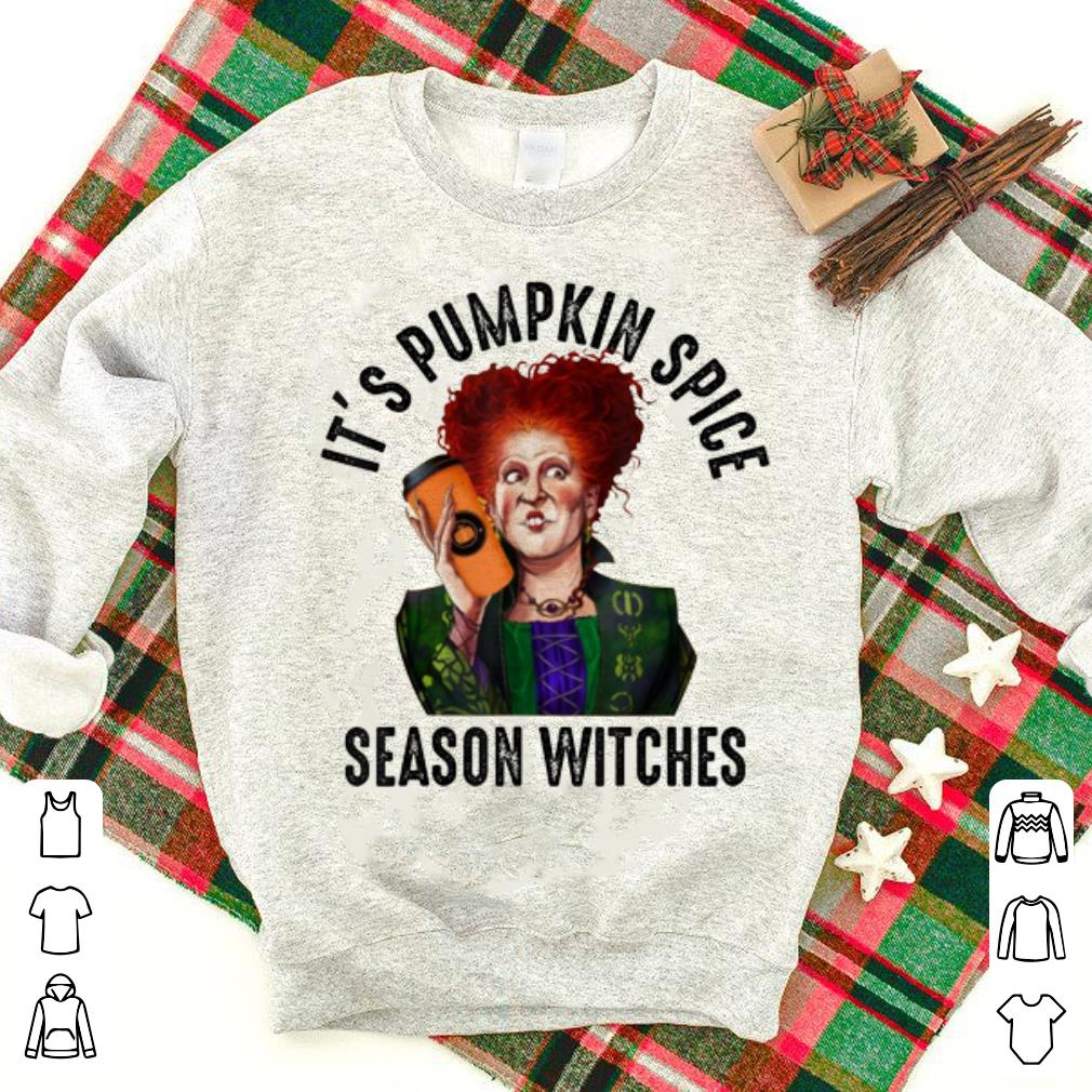 Pretty Hocus Pocus Winifred Sanderson It s Pumpkin Spice Season Witches shirt 1 - Pretty Hocus Pocus Winifred Sanderson It's Pumpkin Spice Season Witches shirt