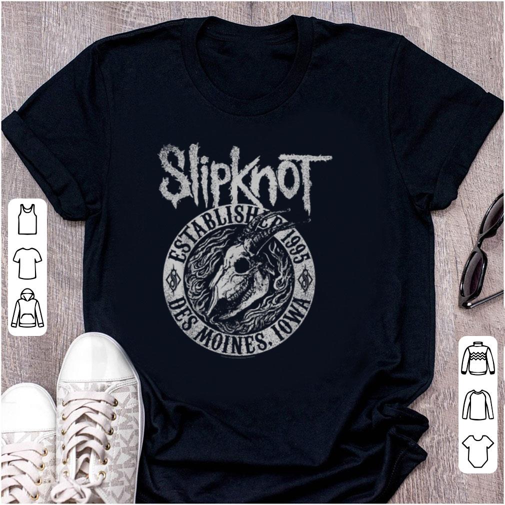 Pretty Official Goat Flames Slipknot Established 1995 shirt 1 - Pretty Official Goat Flames Slipknot Established 1995 shirt