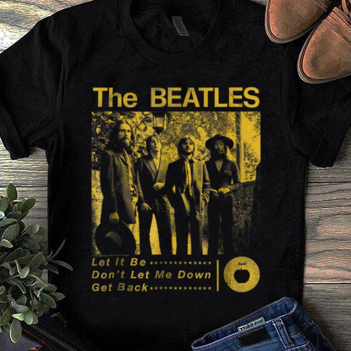 Pretty The Beatles Sepia 1969 shirt 1 - Pretty The Beatles Sepia 1969 shirt