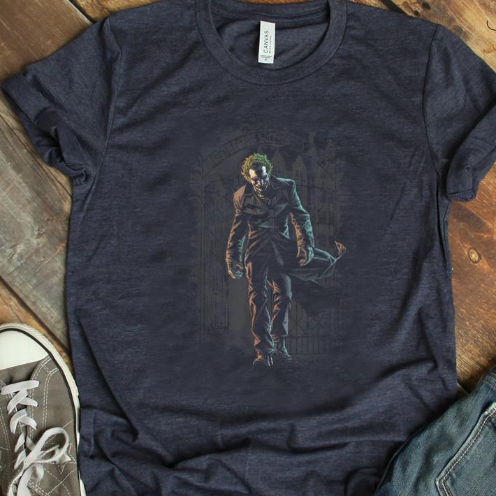 Top Batman Joker Leaves Arkham shirt 1 - Top Batman Joker Leaves Arkham shirt
