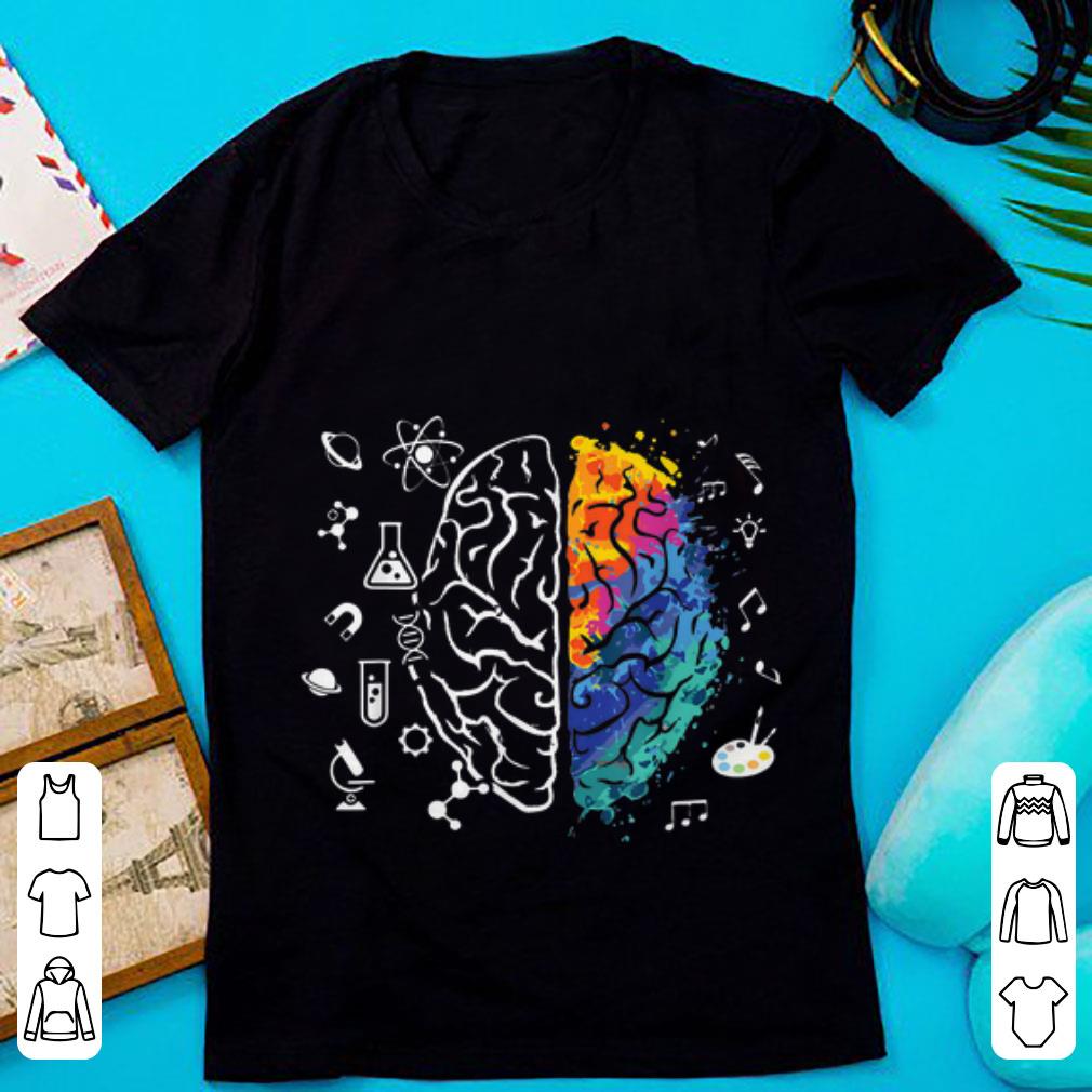 Top Colorful Brain Science And Art shirt 1 - Top Colorful Brain Science And Art shirt