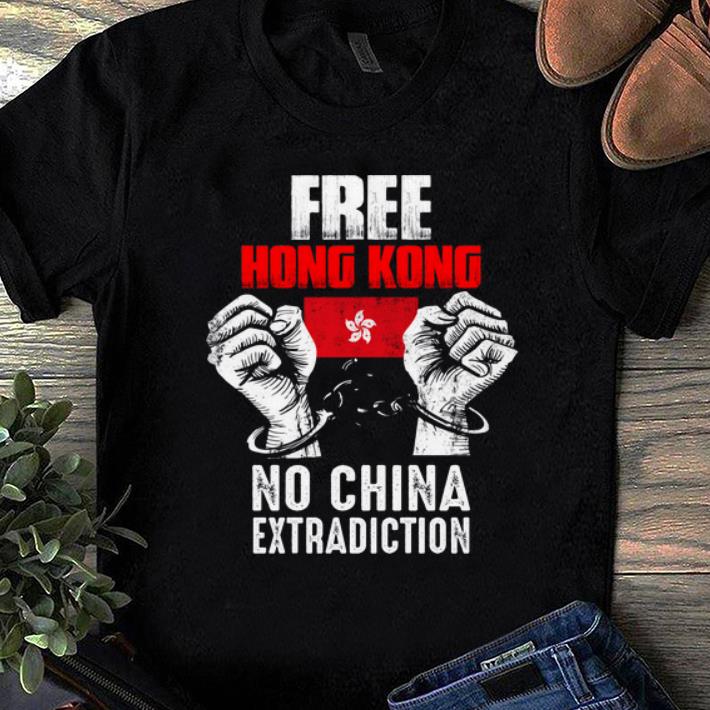 Top Free Hong Kong No China Extradiction shirt 1 - Top Free Hong Kong No China Extradiction shirt