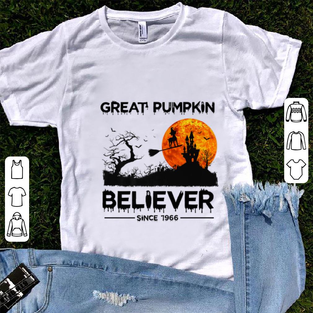 Top Great Pumpkin Believer Since 1966 Halloween shirt 1 - Top Great Pumpkin Believer Since 1966 Halloween shirt