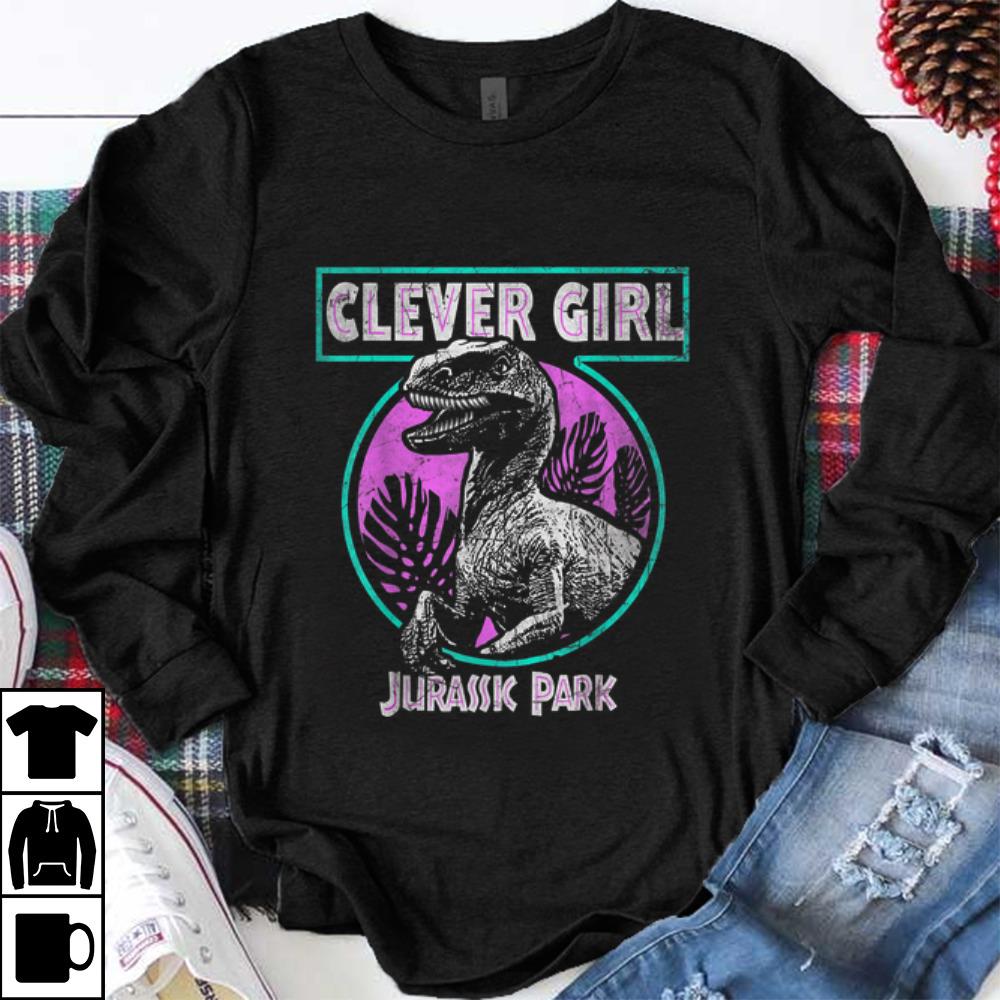Top Jurassic Park Retro Raptor Clever Girl shirt 1 - Top Jurassic Park Retro Raptor Clever Girl shirt