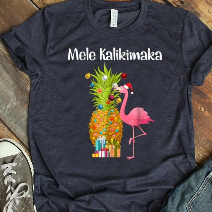 Top Mele Kalikimaka Pineapple Flamingo Halloween Gift shirt 1 - Top Mele Kalikimaka Pineapple Flamingo Halloween Gift shirt