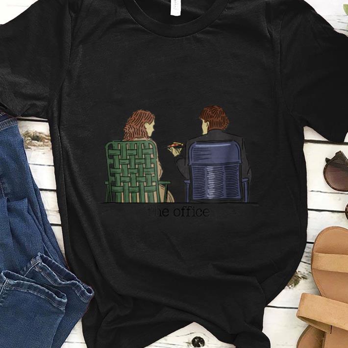 Top The Office Jim and Pam Roof Date shirt 1 - Top The Office Jim and Pam Roof Date shirt