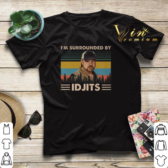 Vintage Supernatural I'm surrounded by Idjits shirt Vintage Supernatural I m surrounded by Idjits shirt 4 - Vintage Supernatural I'm surrounded by Idjits shirt