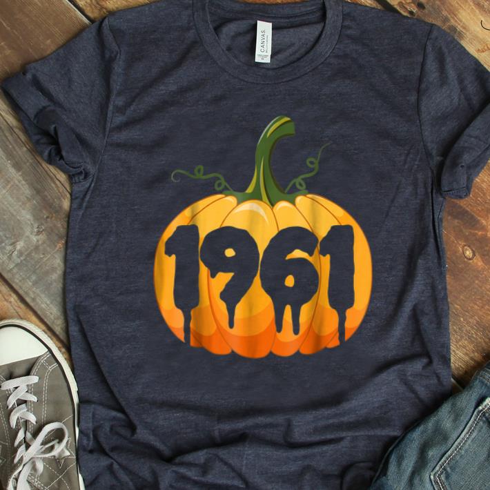 Awesome 1961 56th Birthday Gifts Pumpkin Halloween shirt 1 - Awesome 1961 56th Birthday Gifts Pumpkin Halloween shirt