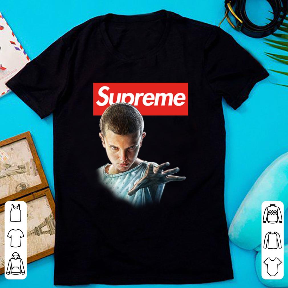 Awesome Eleven Stranger Things Supreme shirt 1 - Awesome Eleven Stranger Things Supreme shirt