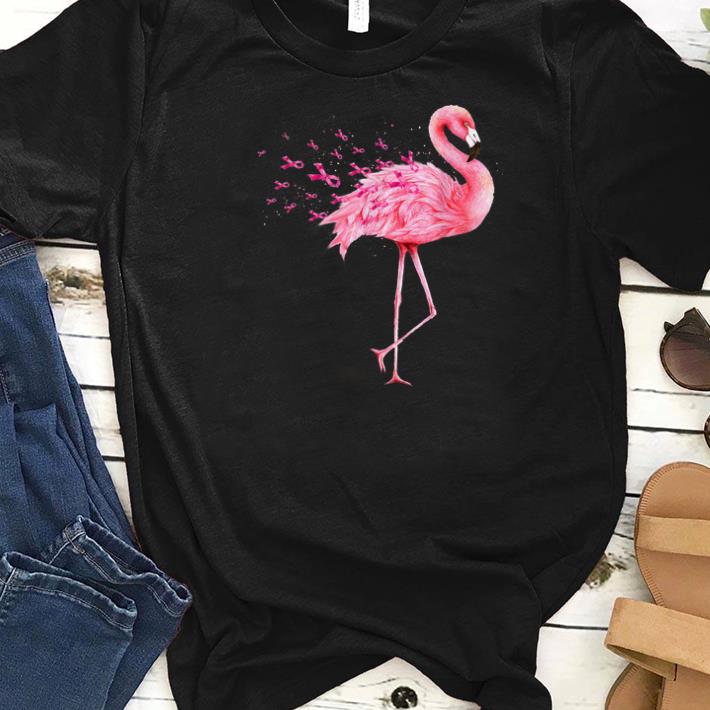 Awesome Flamingo Pink Ribbon Breast Cancer Awareness shirts 1 - Awesome Flamingo Pink Ribbon Breast Cancer Awareness shirts