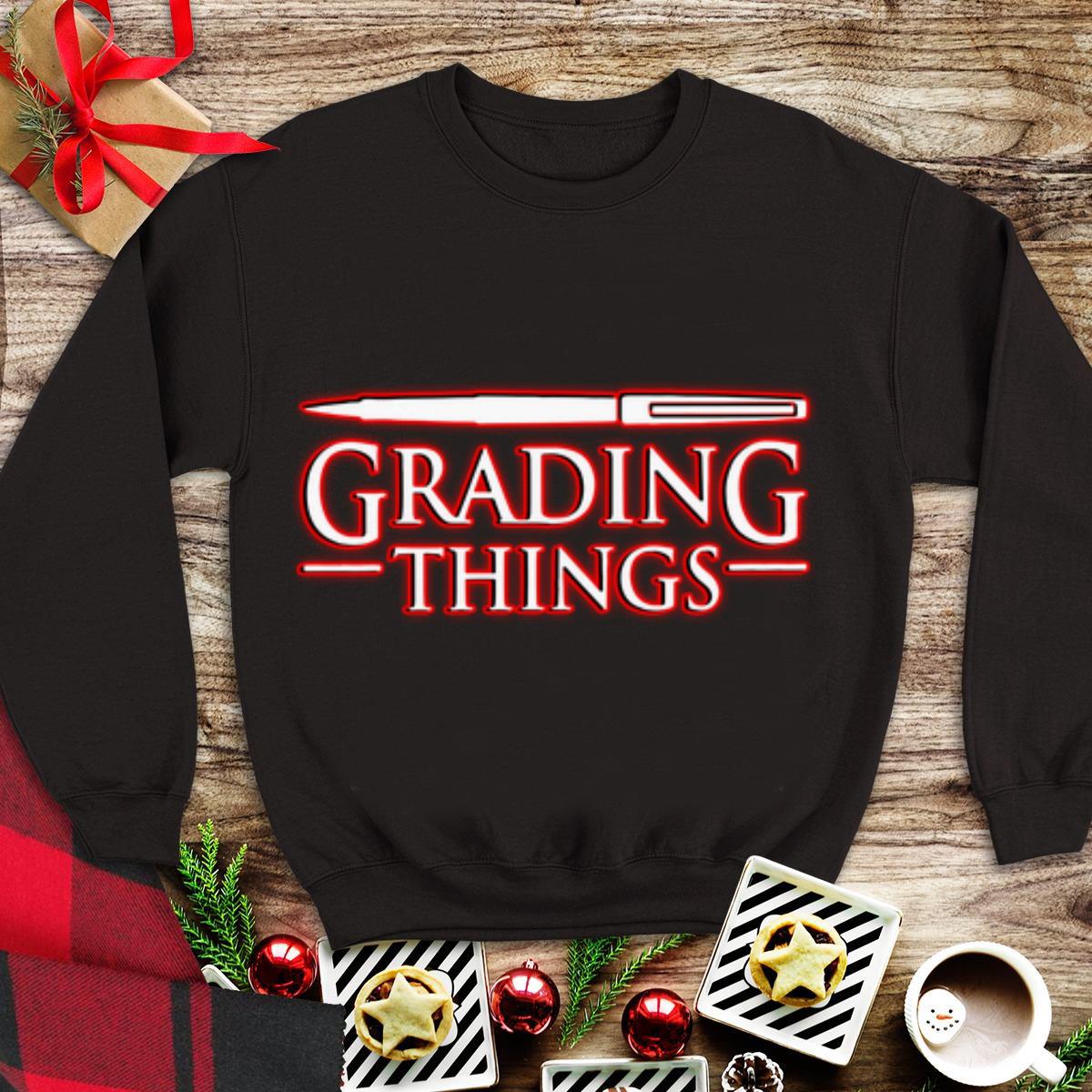 Awesome Grading Things Stranger Things shirt 1 - Awesome Grading Things Stranger Things shirt