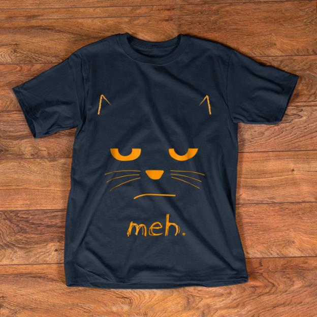Awesome Halloween Cat Meh shirt 1 - Awesome Halloween Cat Meh shirt