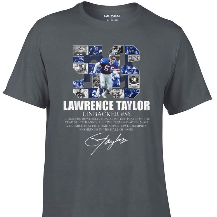 Awesome Lawrence taylor Linbacker 56 Signature shirt 1 - Awesome Lawrence taylor Linbacker 56 Signature shirt