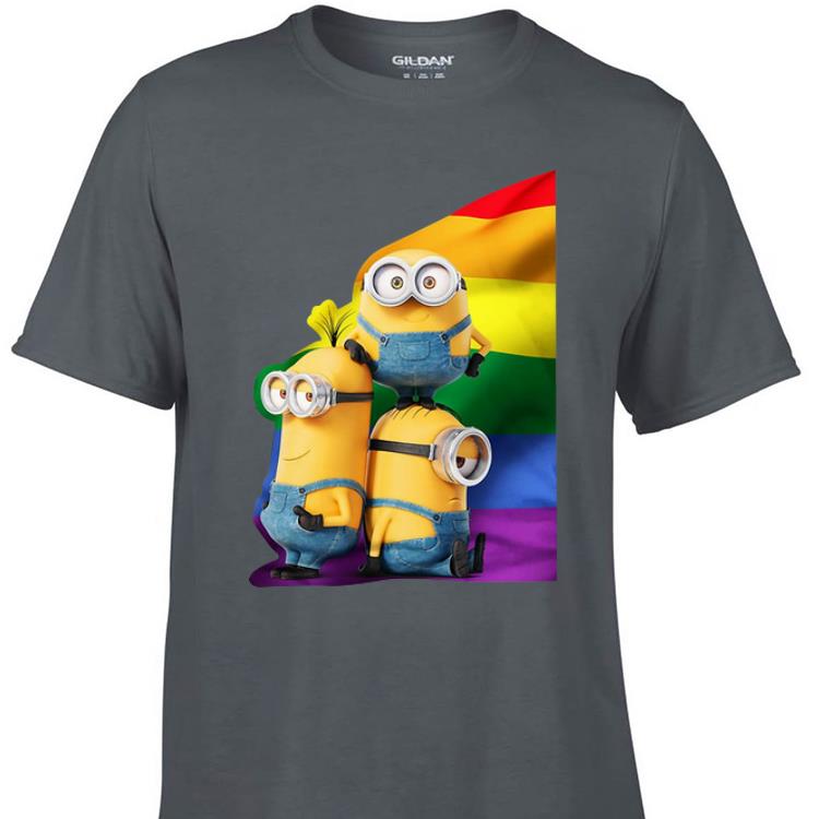Awesome Minions Rainbow LGBT shirt 1 - Awesome Minions Rainbow LGBT shirt