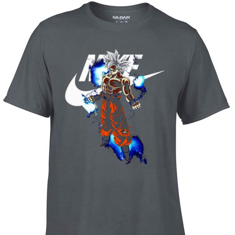 Awesome Nike Son Goku Ultra Instinct shirt 1 - Awesome Nike Son Goku Ultra Instinct shirt