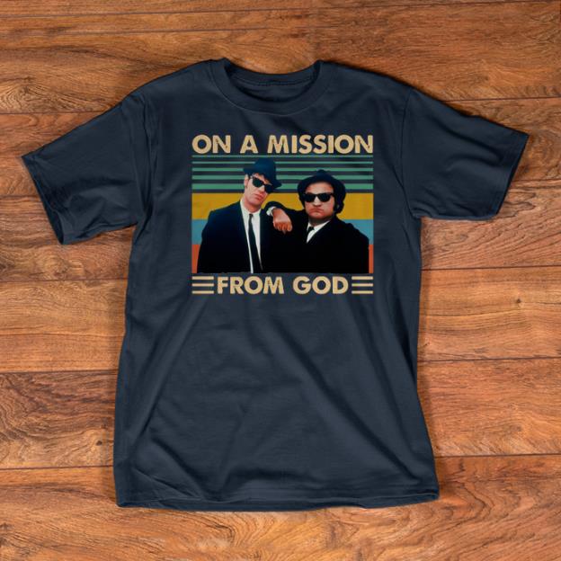 Awesome On A Mission From God Vintage The Blues Brothers shirts 1 - Awesome On A Mission From God Vintage The Blues Brothers shirts