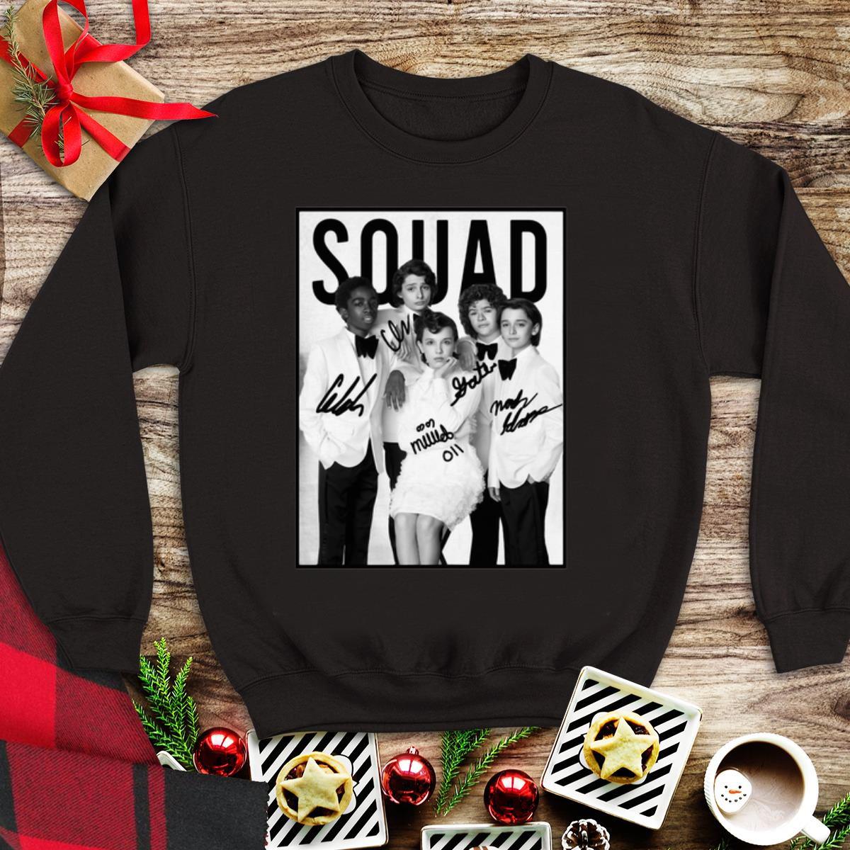 Awesome Stranger Things 3 Squad Signatures shirt 1 - Awesome Stranger Things 3 Squad Signatures shirt