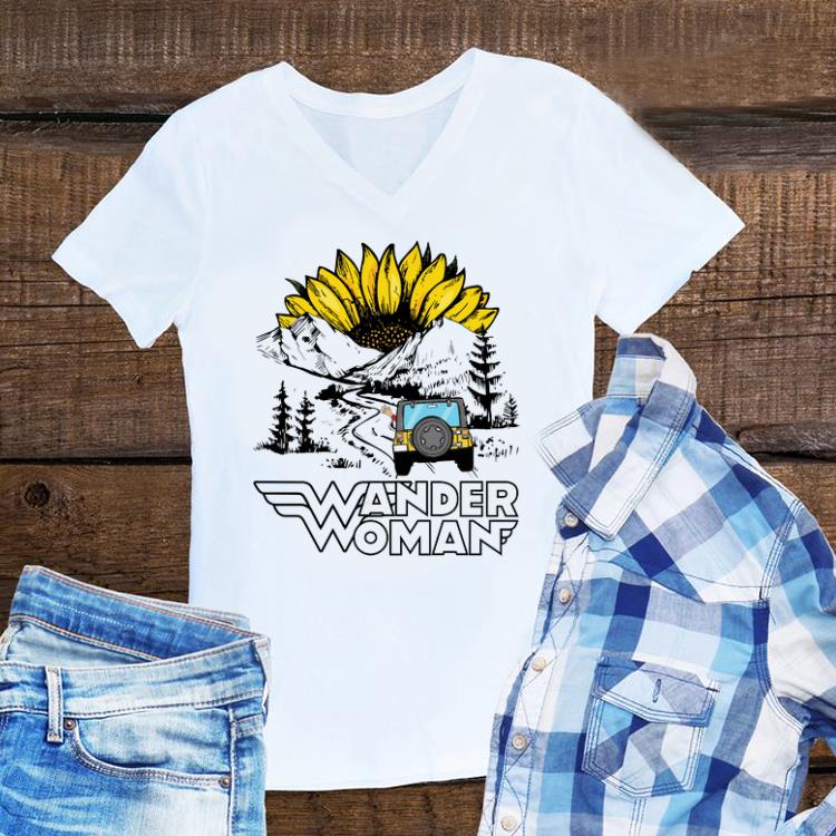 Awesome Sunflower Jeep Wander Woman shirt 1 - Awesome Sunflower Jeep Wander Woman shirt