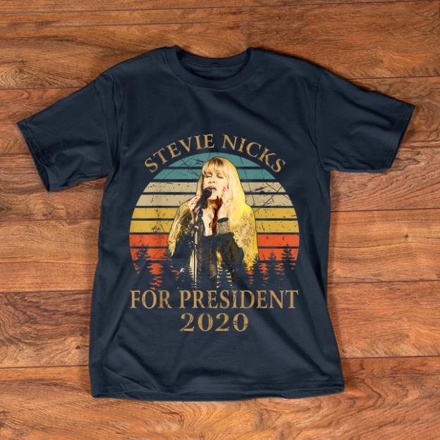 Awesome Vintage Retro Stevie Nicks For President 2020 shirt 1 - Awesome Vintage Retro Stevie Nicks For President 2020 shirt