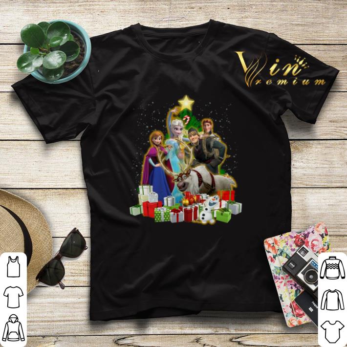 Disney Frozen characters Christmas tree shirt sweater Disney Frozen characters Christmas tree shirt sweater 4 - Disney Frozen characters Christmas tree shirt sweater
