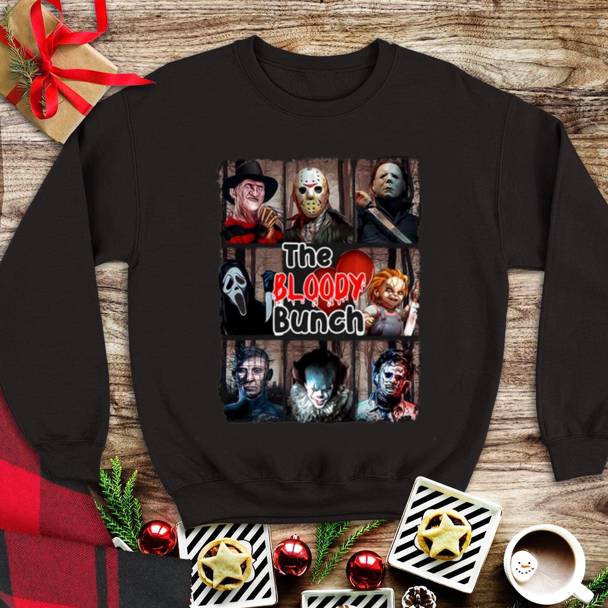 Horror Movies Characters The Bloody Bunch Halloween shirt 1 - Horror Movies Characters The Bloody Bunch Halloween shirt