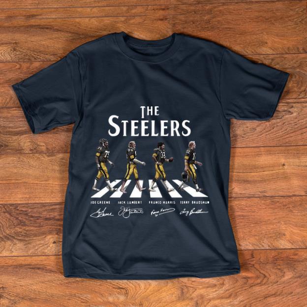 Hot Abbey Road The Steelers Signatures shirt 1 - Hot Abbey Road The Steelers Signatures shirt