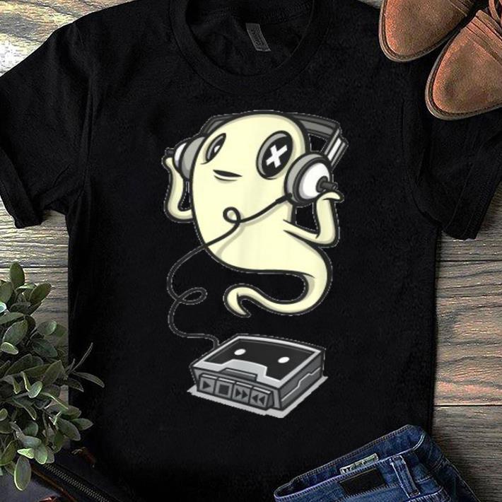 Hot Ghost likes to listen to music shirt 1 - Hot Ghost likes to listen to music shirt