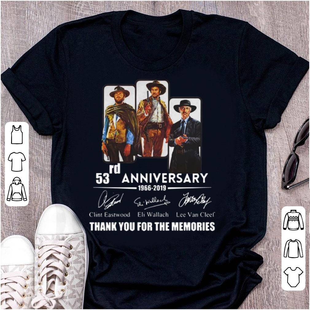 Hot The Good The Bad And The Ugly 53rd Anniversary Signatures shirt 1 - Hot The Good The Bad And The Ugly 53rd Anniversary Signatures shirt