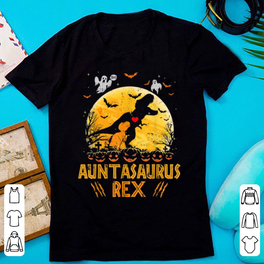 Nice Auntasaurus Rex Moon Halloween Family Matching Gift shirt 1 - Nice Auntasaurus Rex Moon Halloween Family Matching Gift shirt