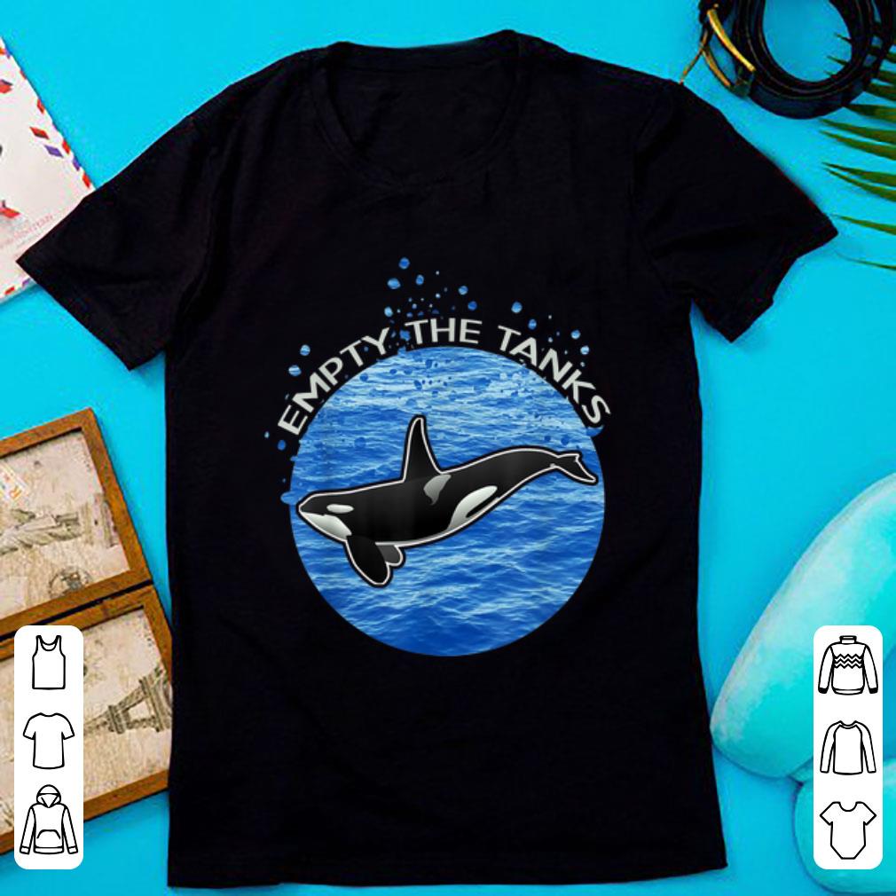 Nice Empty The Tanks Killer Whale Orca Maritime Preservation shirt 1 - Nice Empty The Tanks Killer Whale Orca Maritime Preservation shirt