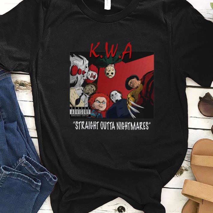 Nice Kwa Horror Characters Straight Outta Nightmares shirts 1 - Nice Kwa Horror Characters Straight Outta Nightmares shirts