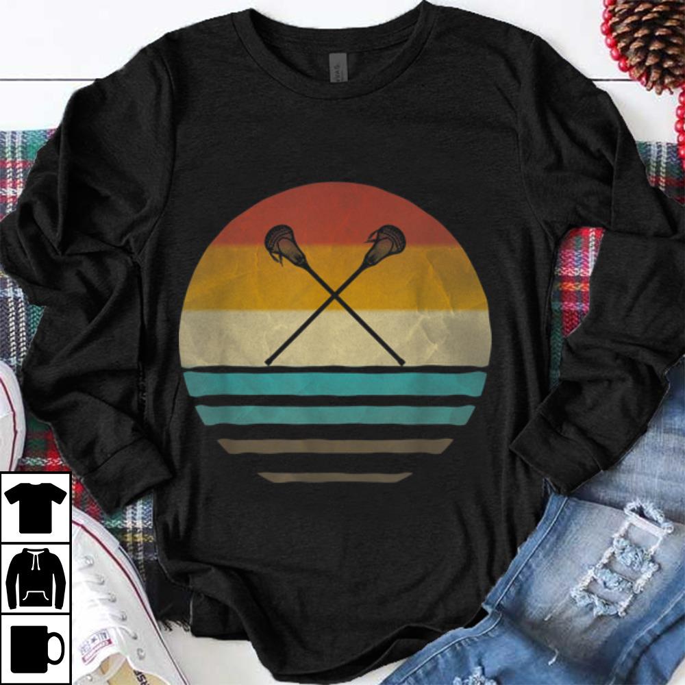 Nice Lacrosse Retro Vintage 70s Silhouette Distressed Gift shirt 1 - Nice Lacrosse Retro Vintage 70s Silhouette Distressed Gift shirt