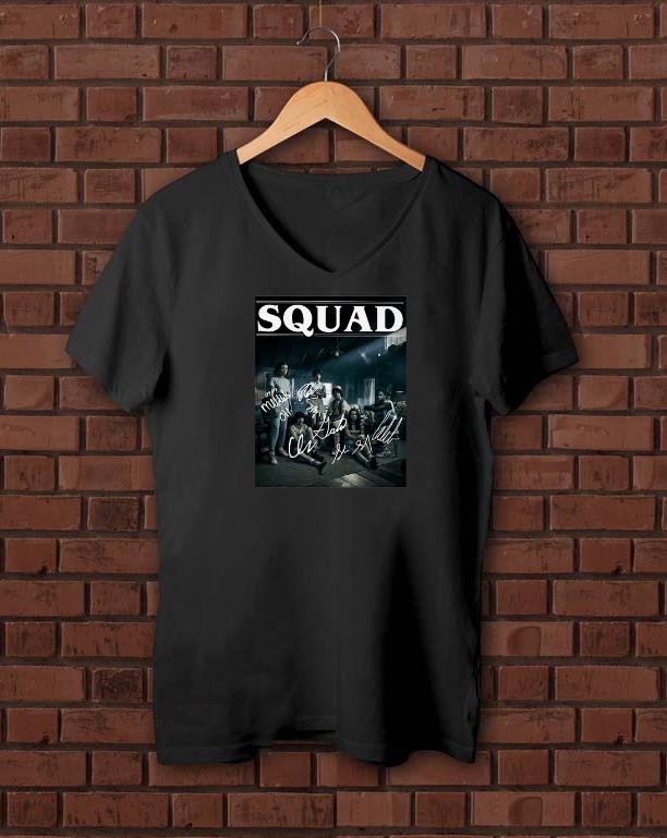 Nice Squad Signatures Characters Stranger Things 3 shirts 1 - Nice Squad Signatures Characters Stranger Things 3 shirts