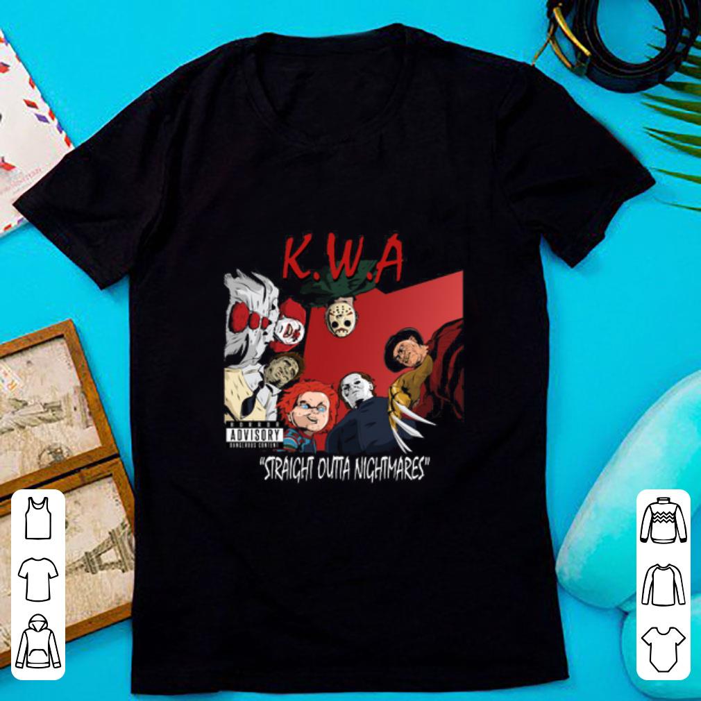 Nice With Attitude Straight Outs Nightmares K W A Killers shirt 1 - Nice With Attitude Straight Outs Nightmares K.W.A Killers shirt