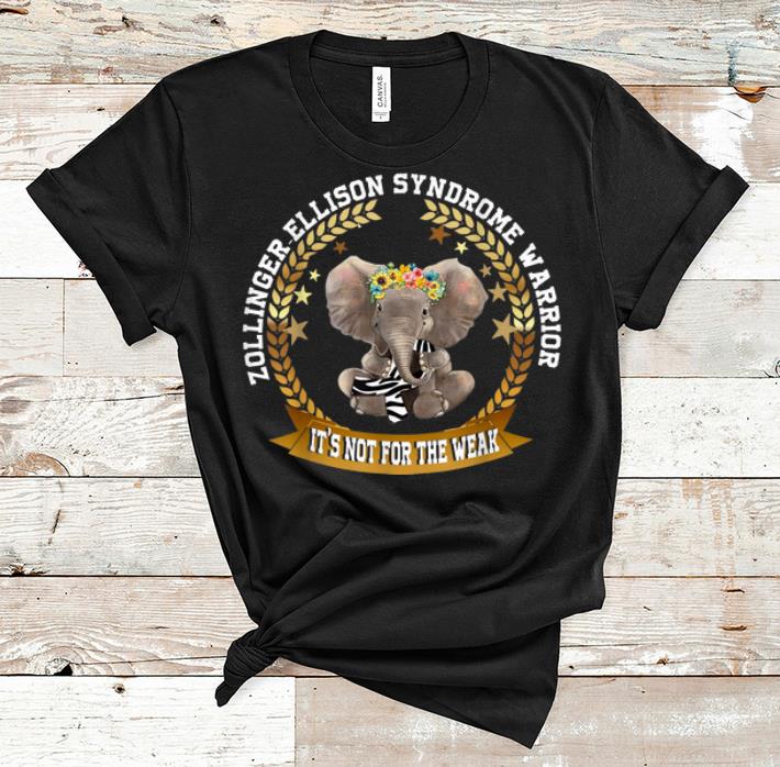 Official Elephant Zollinger Ellison Syndrome Warrior Awareness shirt 1 - Official Elephant Zollinger-Ellison Syndrome Warrior Awareness shirt