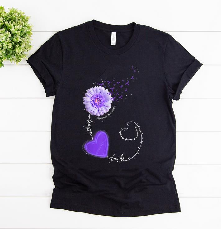 Official Faith Hope Love Alzheimer Awareness shirt 1 - Official Faith Hope Love Alzheimer Awareness shirt